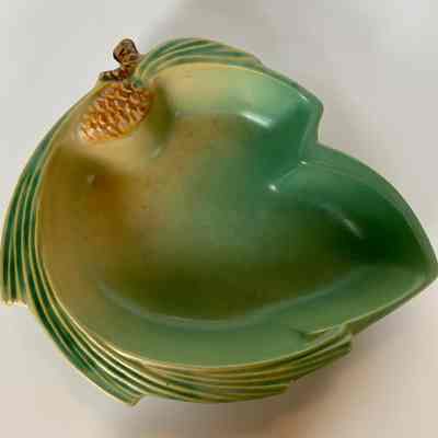 Leaf - Roseville Pottery Dish