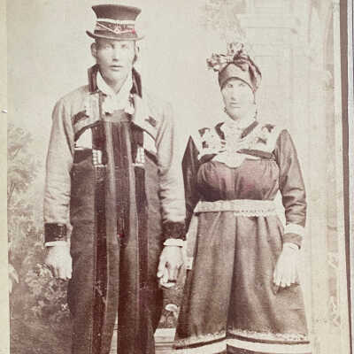 Old Time Wedding Photo