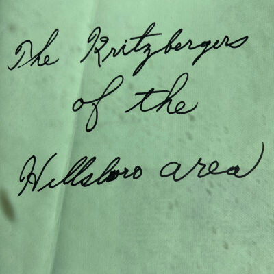 Kritzberger family: Michael and Elizabeth Kritzberger and their descendants of Hillsboro, Traill County, ND