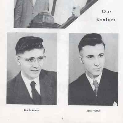 Caledonia High School 1953 Yearbook: Senior photos, page 8