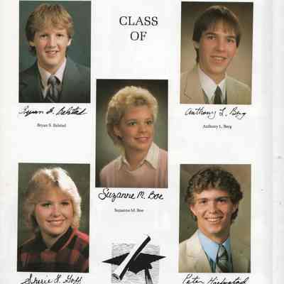 Hatton High School 1985 Yearbook: Class of 1985 Senior photographs, page 1