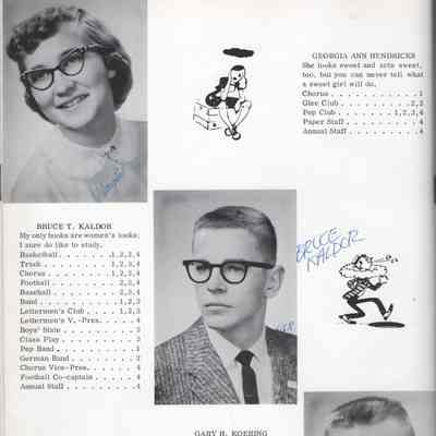 Hillsboro High School 1959 Yearbook: Class of 1959 Senior photographs, page 16