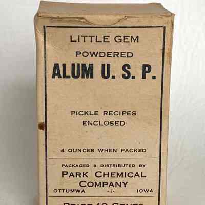 Little Gem Powdered Alum U. S. P.