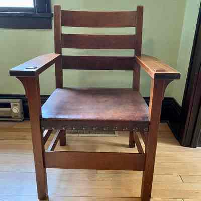 Stickley Chair from Kelso School (Township Hall)