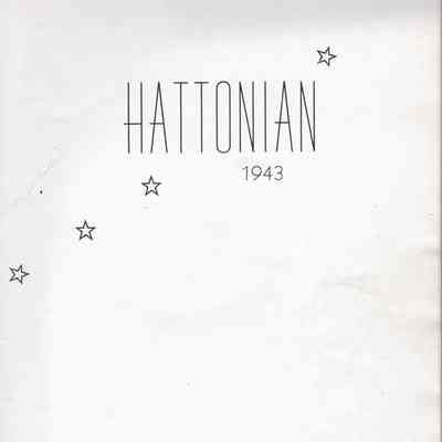 Hatton High School 1943 Yearbook: Inside title page