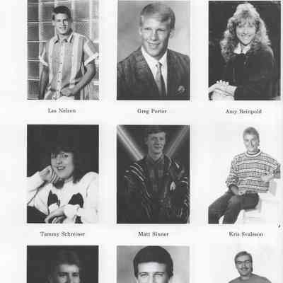 Hillsboro High School 1990 Yearbook: Class of 1990 Senior photographs on page 24
