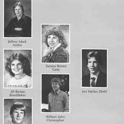 Hillsboro High School 1982 Yearbook: Class of 1982 Senior photographs on page 89