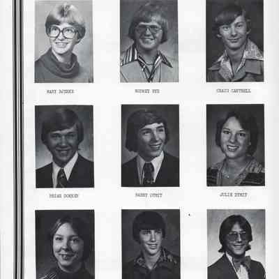 Hatton High School 1977 Yearbook: Class of 1977 Senior photographs on page 4