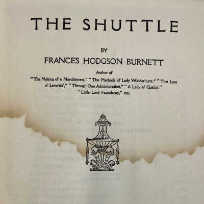 The Shuttle by Francis Hodgson Burnett