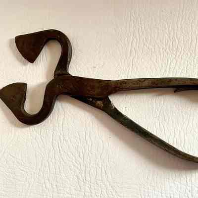 Homemade Sugar Tong -Sukker Saks