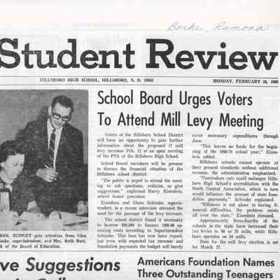 Hillsboro High School 1969 News (Feb-May)