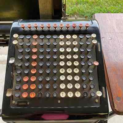 Burrough’s Adding Machine