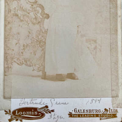Gertrude Craue (not sure of the last name)