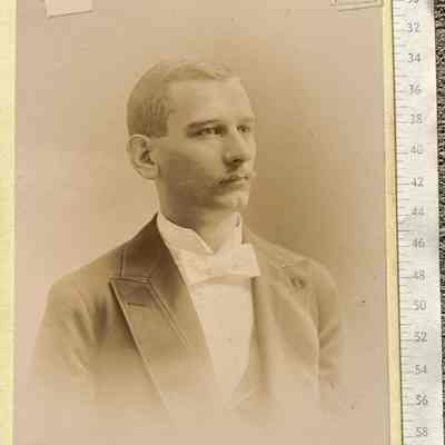 Donner Bros. Studio, Watertown, WI: William Miller, son of Sophia (Bohnsack) & John Miller