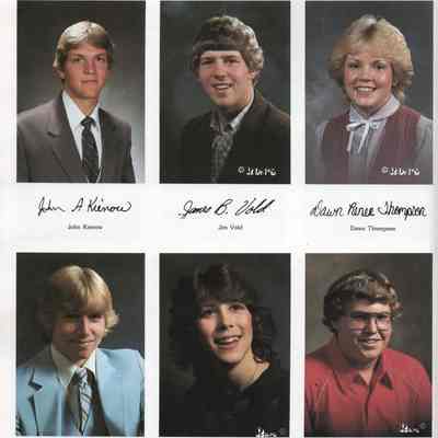 Hatton High School 1983 Yearbook: Class of 1983 Senior photographs, page 2