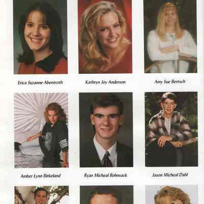 Hillsboro High School 1996 Yearbook: Class of 1996 Senior photographs on page 8