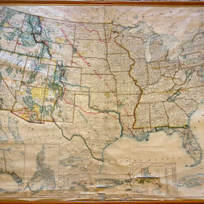 1927 United States Map