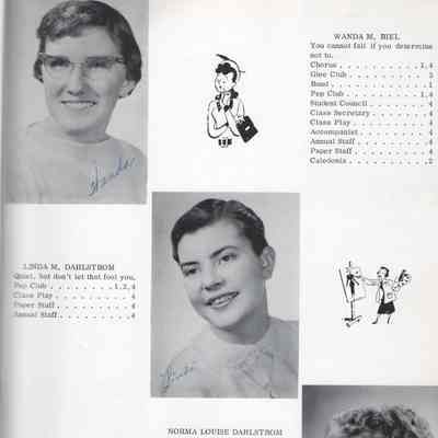 Hillsboro High School 1959 Yearbook: Class of 1959 Senior photographs, page 13