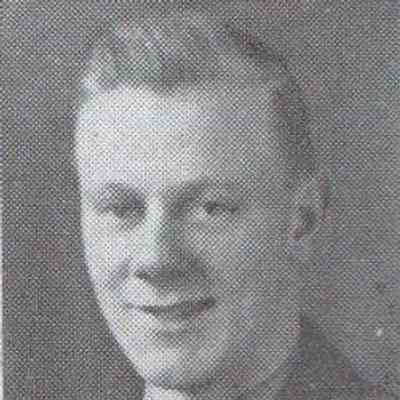 Lowell Borke, son of Norin and Laura (Norby) Borke of Traill County: Hillsboro High School Class of 1938 photo, courtesy TCHS