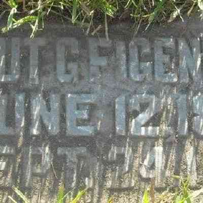 Grave-marker, Knut G. Figenskau, courtesy US Find-a-Grave: Esther Pioneer Cemetery, Polk County, MN