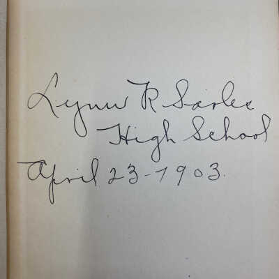 Inscription page