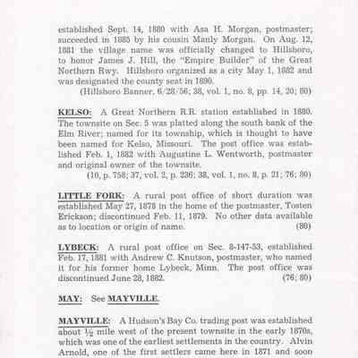 Origins of North Dakota Place Names, Traill County: Page 36