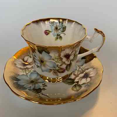 Cup and Saucer - Donated by Maggie (Mrs. John) Hovet