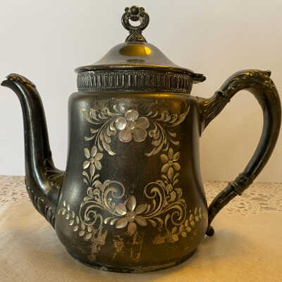 Pewter Coffee Server