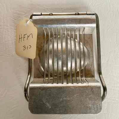 Aluminum Boiled Egg Slicer