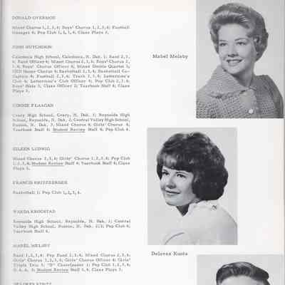 Hillsboro High School: Class of 1963 Senior photos, page 19