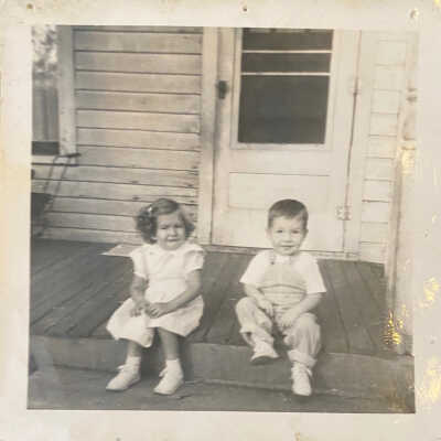 Unknown girl and boy
