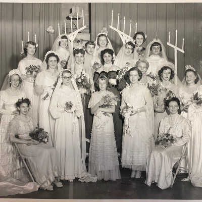 Wedding Dress Style Show - 1956