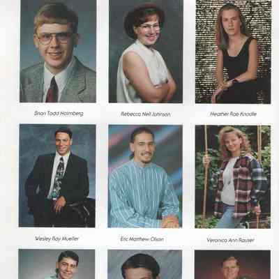 Hillsboro High School 1995 Yearbook: Class of 1995 Senior photographs on page 14