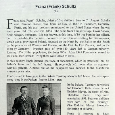 Frank Schultz info