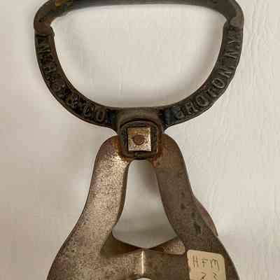 Four Blade Food Chopper- Patent May 2, 1893