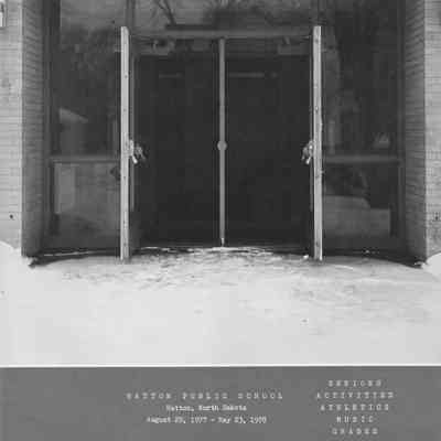 Hatton High School: 1978 Yearbook title page