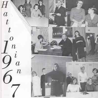 Hatton High School: 1967 Yearbook title page