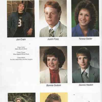 Hatton High School 1987 Yearbook: Class of 1987 Senior photographs, page 2
