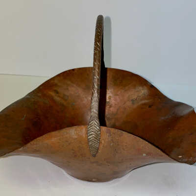 Flared Copper Bowl