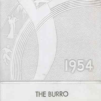 Hillsboro High School 1954 Yearbook