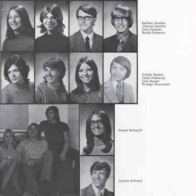 Hillsboro High School 1973 Yearbook: Class of 1973 Senior photographs on page 57