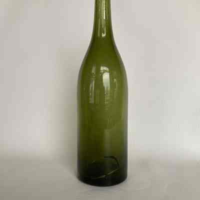 Large Green Turn Mold Bottle