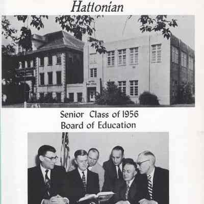 Hatton High School: 1956 Yearbook title page