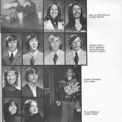 Hillsboro High School 1974 Yearbook: Class of 1974 Senior photographs on page 61
