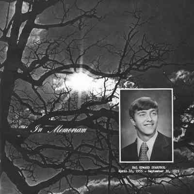 Hatton High School: 1974 Yearbook dedication page