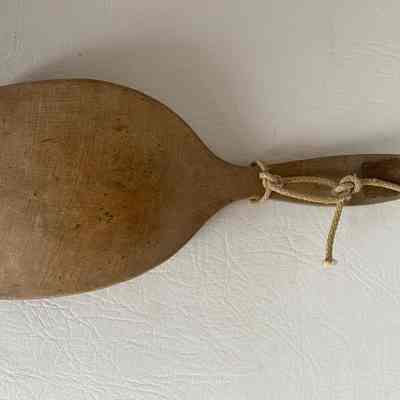 Wooden Butter Paddle