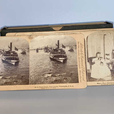 Box of Stereograph Views
