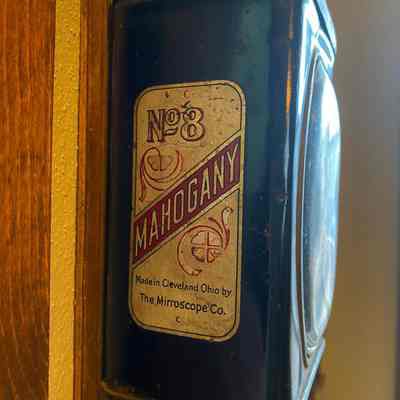 Mahogany No. 8 Wall Mounted Coffee Grinder