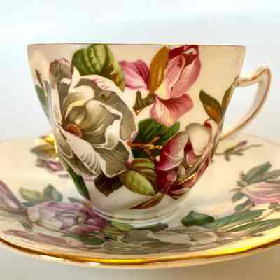 Cup and Saucer - Donated by Rosalie (Mrs. John) Grove
