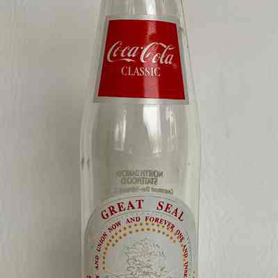 Coca-Cola North Dakota Centennial Bottle - 1989